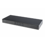 Digitus DS-23200-2 KVM-switch Rack-montage Zwart