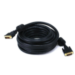 Monoprice 2097 DVI cable 299.2" (7.6 m) DVI-D Black