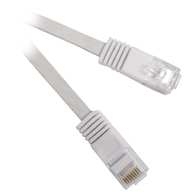 Image of Microconnect Cat6 UTP UltraFlat Cable - 1m networking cable White...