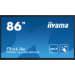 iiyama PROLITE TE8614MIS-B2AG Digitale signage flatscreen 2,18 m (86") LCD Wifi 435 cd/m² 4K Ultra HD Zwart Touchscreen Type processor Android 24/7