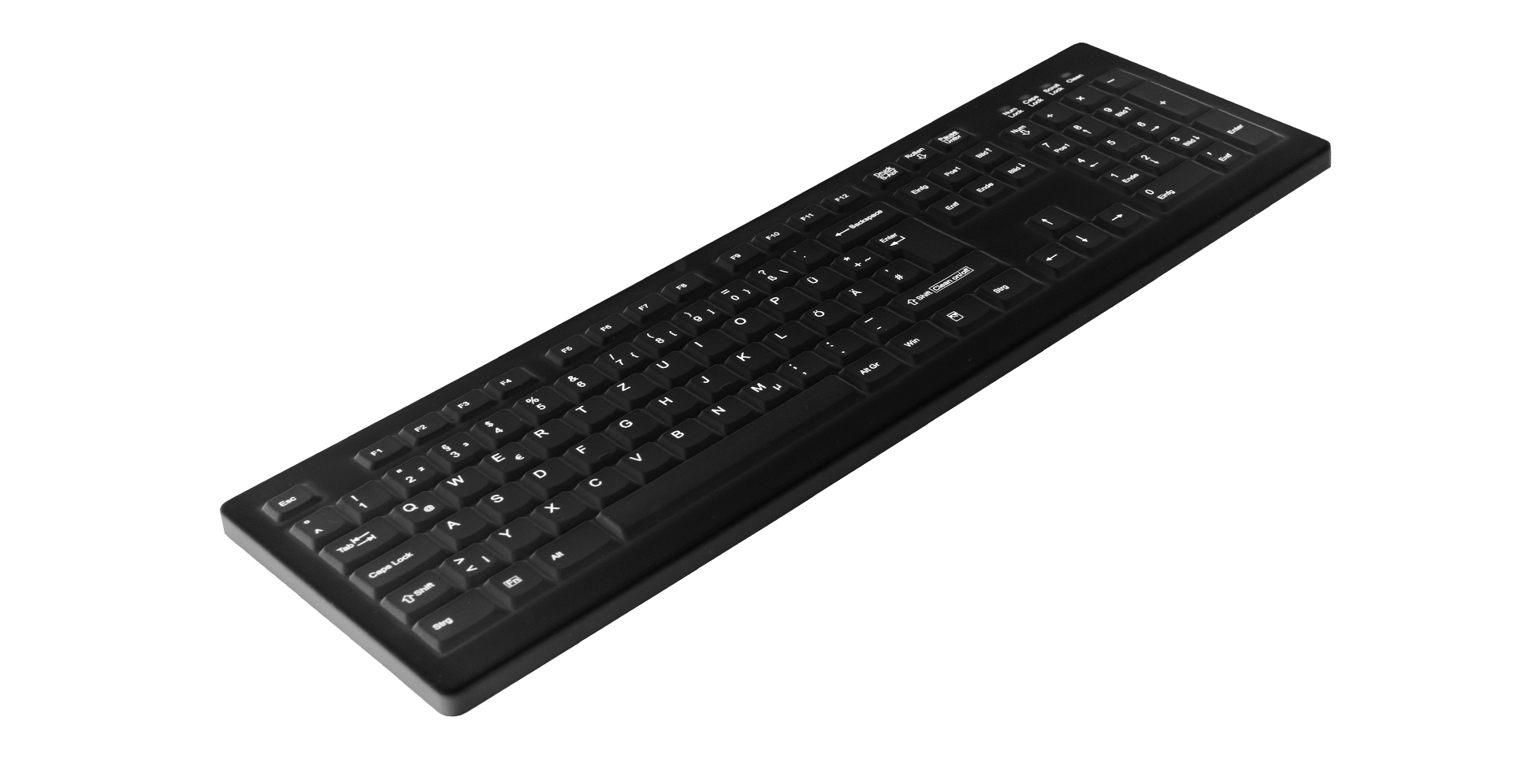 Image of Active Key AK-C8100 keyboard USB QWERTZ German Black