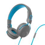 JLab Studio Headphones Wired Head-band Calls/Music Blue, Graphite