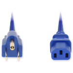 AddOn Networks ADD-N5152C13C18G6FBE power cable Blue 70.9" (1.8 m) NEMA 5-15P C13 coupler