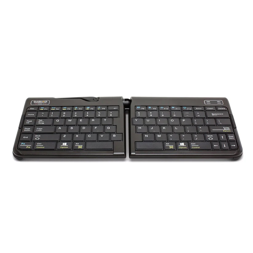 Image of Goldtouch Go2 ergonomic split travel keyboard - Bluetooth wireless...