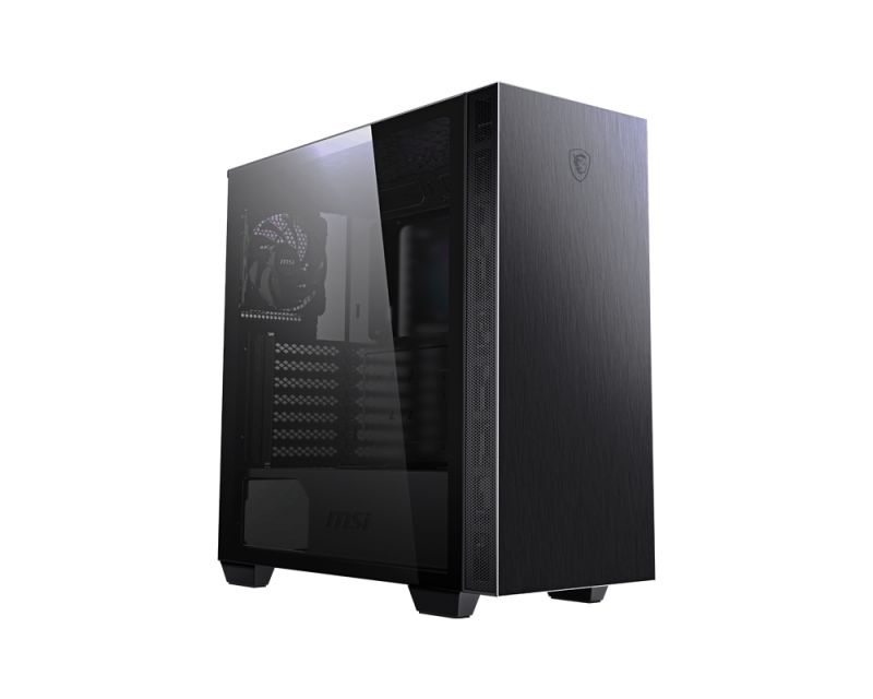 Image of MSI MPG SEKIRA 100P 'S100P' Mid Tower Gaming Computer Case 'Black,...