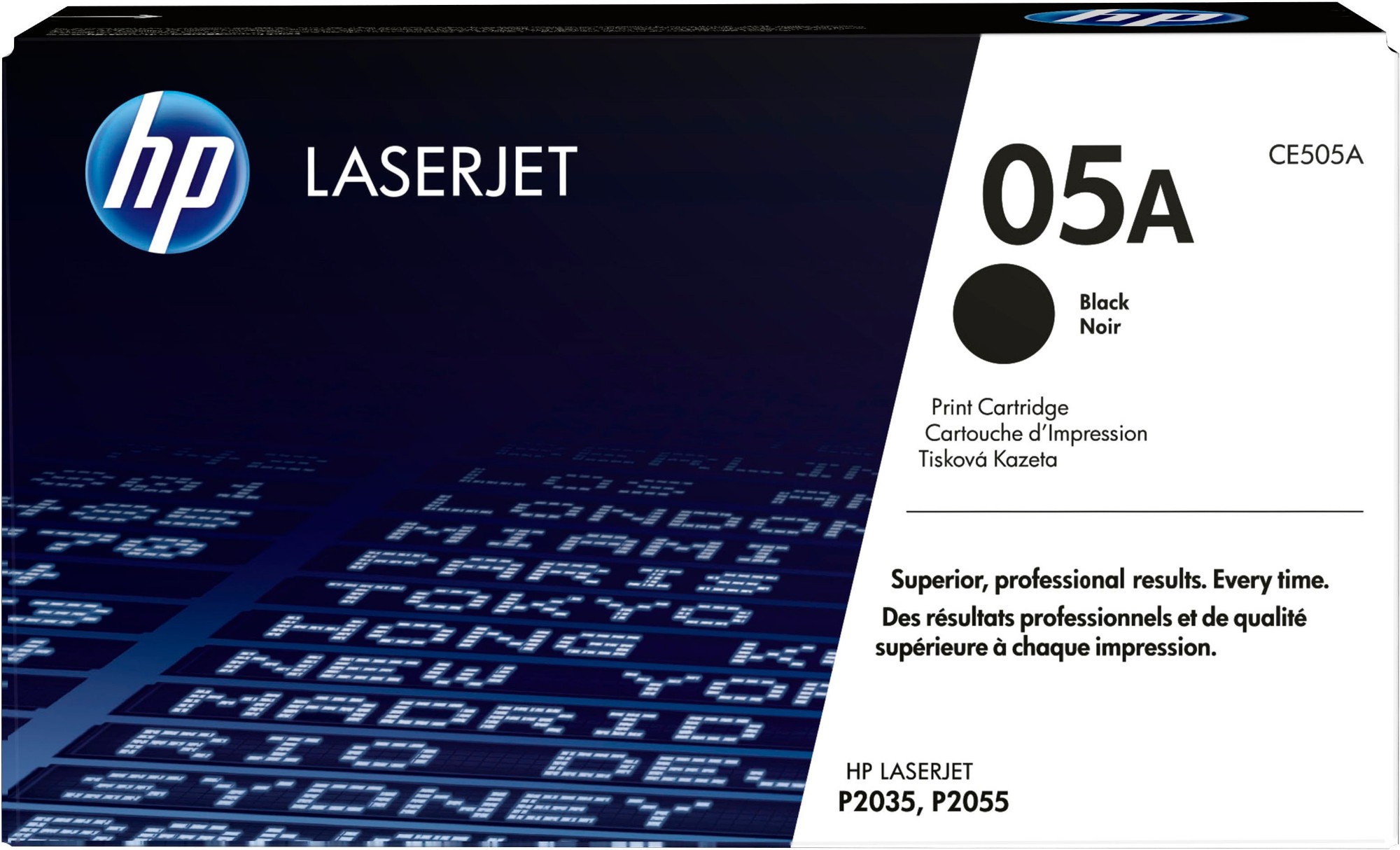 HP 05A Black LaserJet Toner Cartridge CE505A