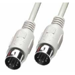 Lindy MIDI Connection Cable, 5m PS/2 cable White