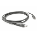 Zebra CBA-U21-S07ZBR serial cable Black 82.7" (2.1 m) USB EAS