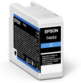 Image of Epson C13T46S200/T46S2 Ink cartridge cyan 25ml for Epson SC-P 700