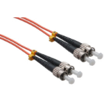 Axiom ST - ST 1m InfiniBand/fibre optic cable 39.4" (1 m) 2x ST OFNR Orange