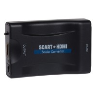 Maplin SCART to HDMI Converter Adapter - Black