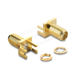 DeLOCK 67412 cable gender changer SMA Gold