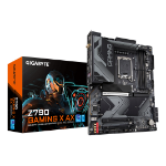 Tactus Z790 GAMING X AX Motherboard - Supports Intel Core 14th CPUs, 16*+1+2 Phases Digital VRM, up to 7600MHz DDR5, 4xPCIe 4.0 M.2, Wi-Fi 6E, 2.5GbE LAN , USB 3.2 Gen 2