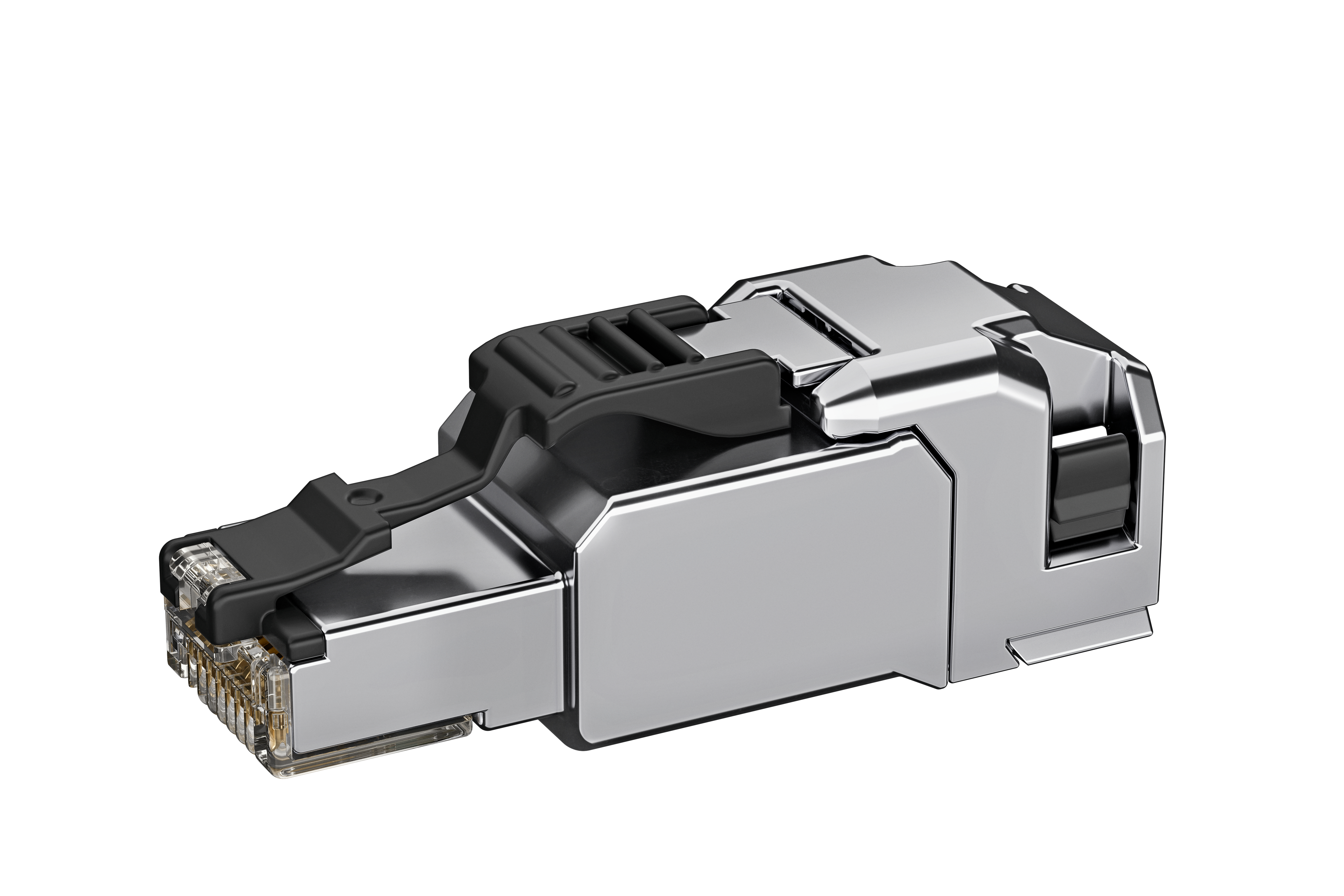 Image of Telegärtner 100035951 wire connector RJ-45 Silver