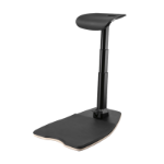 LogiLink Ergonomic sit- stand stool with Anti-Fatigue Mat