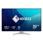 EIZO FlexScan EV3240X-WT platta pc-skärmar 80 cm (31.5") 3840 x 2160 pixlar 4K Ultra HD LCD Vit
