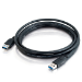 C2G 81679 cable USB 3 m USB A Negro
