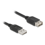 DeLOCK 81512 USB cable USB 2.0 1 m USB A Black