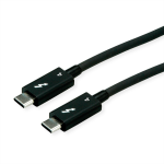 ROLINE 11.02.9047 USB cable USB 3.2 Gen 1 (3.1 Gen 1) 1.5 m USB C Black