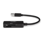 Rocstor Premium USB 3.0 card reader USB 2.0 Black