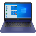 HP 14-dq0050nr Intel® Celeron® N4120 Laptop 14" Touchscreen HD 4 GB DDR4-SDRAM 64 GB eMMC Wi-Fi 5 (802.11ac) Windows 11 Home in S mode Blue