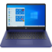 HP 14-dq0010nr Intel® Celeron® N4120 Laptop 14" HD 4 GB DDR4-SDRAM 64 GB eMMC Wi-Fi 5 (802.11ac) Windows 11 Home in S mode Blue