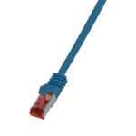 LogiLink CQ2066S networking cable Blue 3 m Cat6 S/FTP (S-STP) Round