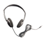 HamiltonBuhl PER/100 headphones/headset Wired Head-band Education Gray