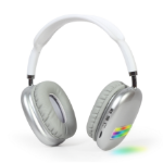 Gembird BHP-LED-02-W headphones/headset Wireless Head-band Calls/Music Bluetooth White