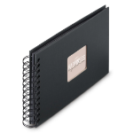 Hama 00009833 photo album Black 50 sheets 10 x 15 Spiral binding