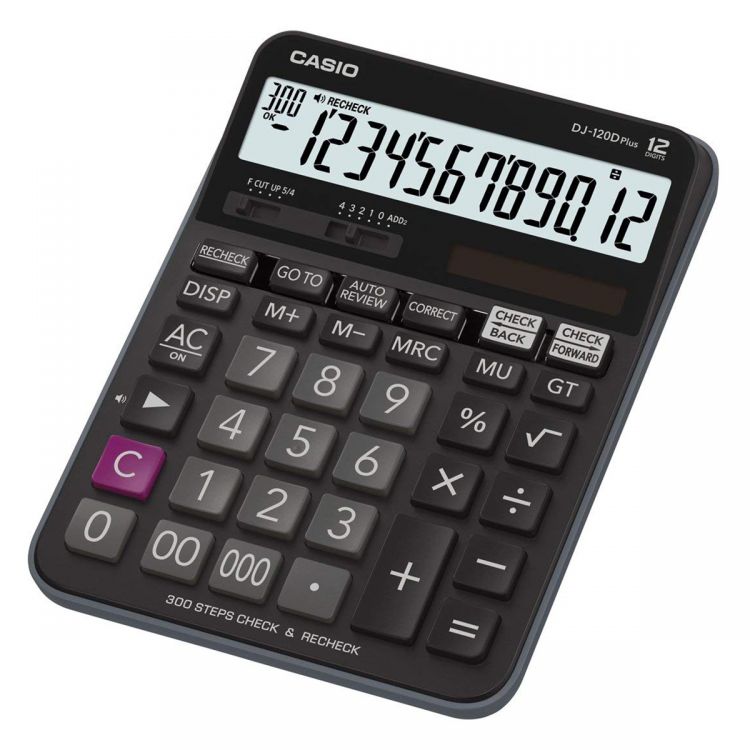 Image of Casio DJ-120DPLUS Desktop Calculator