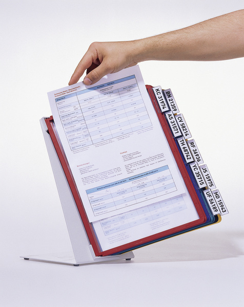 Durable VARIO document display carousel Desk Portrait A4
