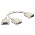 DeLOCK 65833 seriële kabel Beige 0,3 m DB-15 2 x DB-15