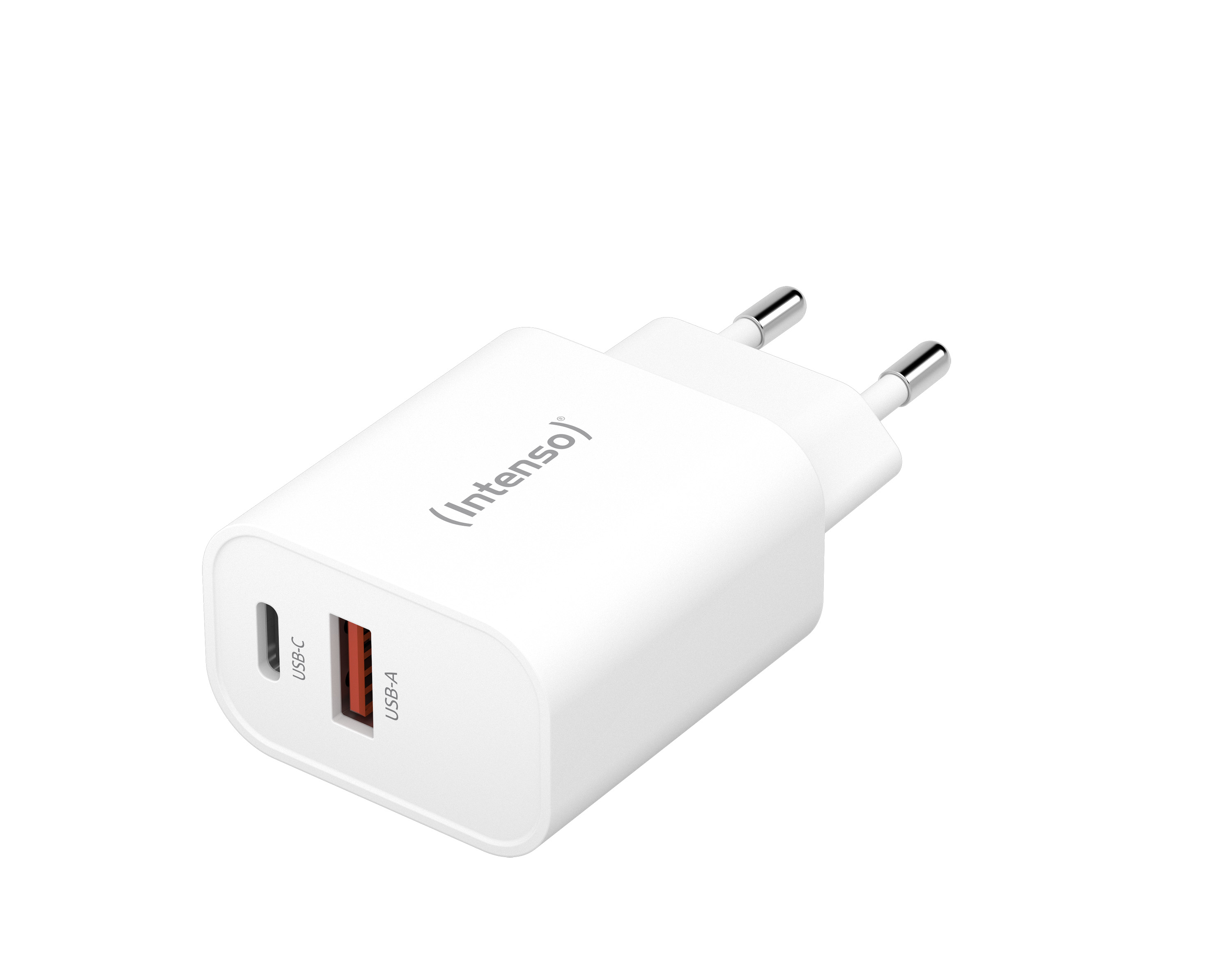 Image of Intenso POWER ADAPTER USB-A/USB-C/7803012 Universal White AC Fast...