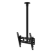 B-Tech Universal Flat Screen Ceiling Mount with Tilt (VESA 400) - 2m Ø50mm Pole