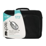 Techair TABUN33MV4 laptop case 43.9 cm (17.3") Briefcase Black
