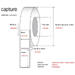 Capture CA-LB3028 printer label White  Chert Nigeria