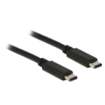 DeLOCK Type-C 2.0 - USB Type-C 2.0, 1 m USB cable USB 2.0 USB C Black