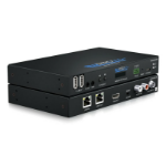 Blustream IP200UHD-RX AV receiver Black