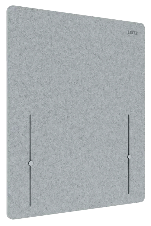Modular, height adjustable personal desk screen. Create a calm, more