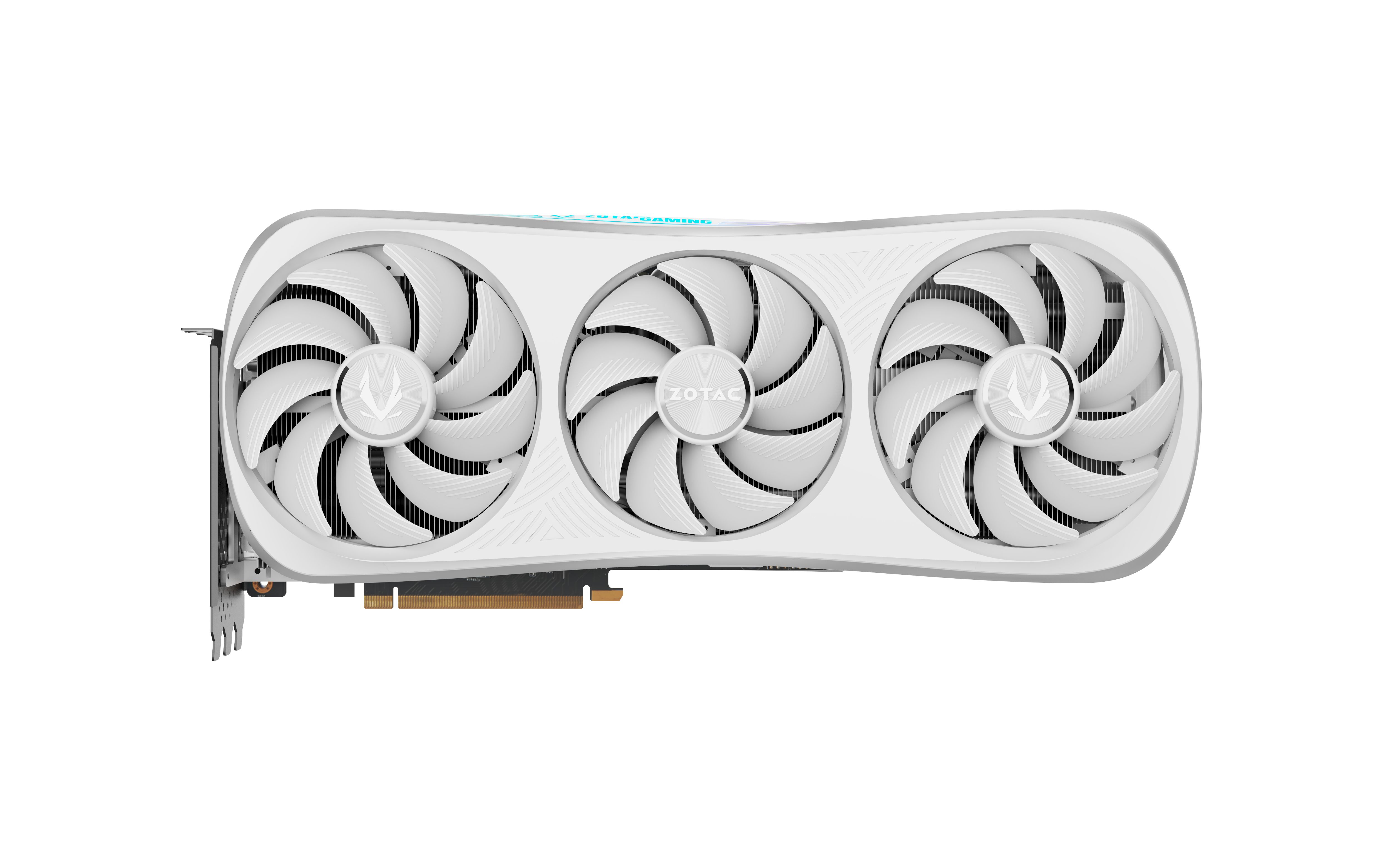 Image of Zotac GeForce RTX 4090 Trinity OC White Edition NVIDIA 24 GB GDDR6X