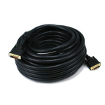 Monoprice DVI-D/DVI-D, 15.24 m DVI cable 600" (15.2 m) Black