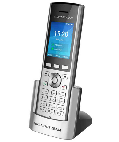 Image of Grandstream Networks WP820 IP phone Black, Silver 2 lines LCD Wi-Fi
