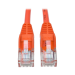 Tripp Lite N001-005-OR Cat5e 350 MHz Snagless Molded (UTP) Ethernet Cable (RJ45 M/M), PoE - Orange, 5 ft. (1.52 m)