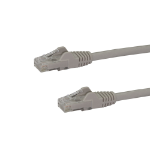 StarTech.com 75ft CAT6 Ethernet Cable - Gray CAT 6 Gigabit Ethernet Wire -650MHz 100W PoE RJ45 UTP Network/Patch Cord Snagless w/Strain Relief Fluke Tested/Wiring is UL Certified/TIA