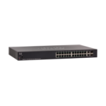Cisco SG250X-24-K9-UK-RF network switch Managed L2+/L3 Gigabit Ethernet (10/100/1000) 1U Black
