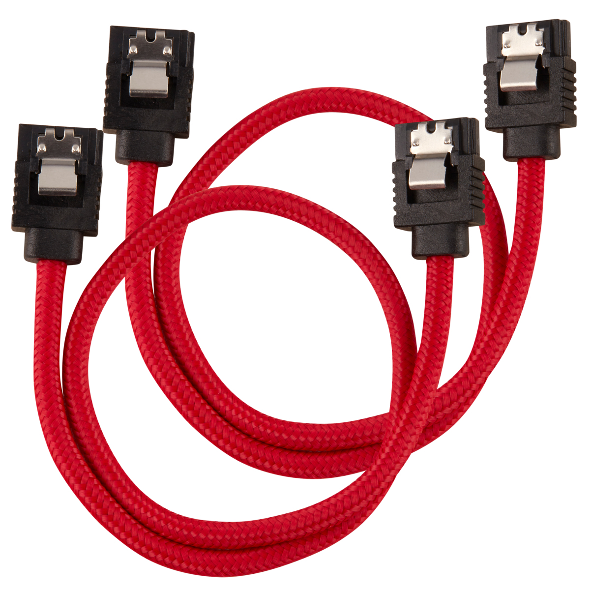 CC-8900250 CORSAIR CC-8900250 - 0.3 m - SATA III - SATA 7-pin - SATA 7-pin - Male/Male - Black - Red