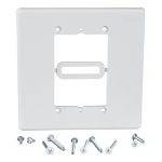 Panduit MIWBAWH wall plate/switch cover White