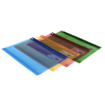Snopake 15299 folder Blue, Green, Orange, Red, Yellow