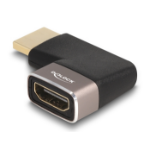 DeLOCK 60084 tussenstuk voor kabels HDMI Zwart, Grijs